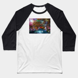 Japanese Garden Baseball T-Shirt